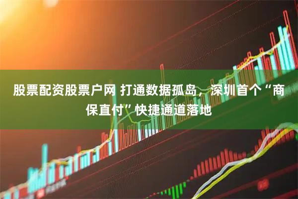 股票配资股票户网 打通数据孤岛，深圳首个“商保直付”快捷通道落地